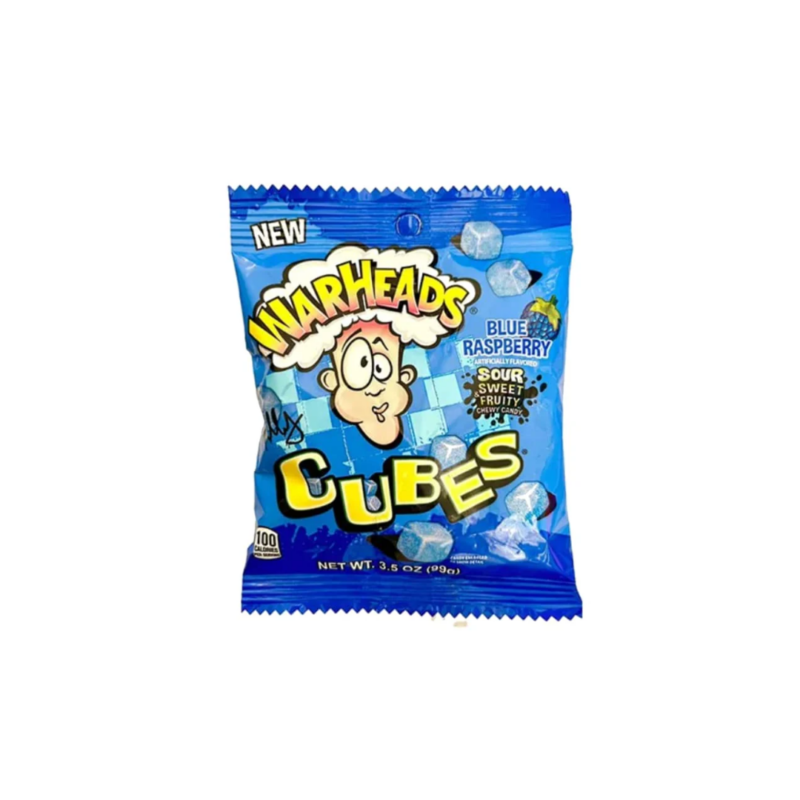 Warheads Cubes - Blue Raspberry 99g