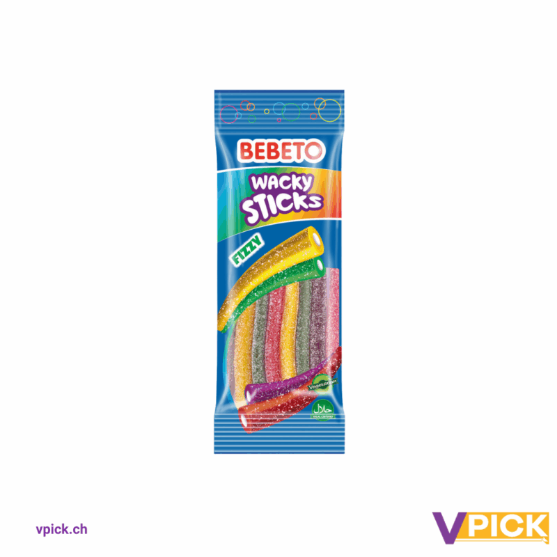 Bebeto Wacky Sticks 75g
