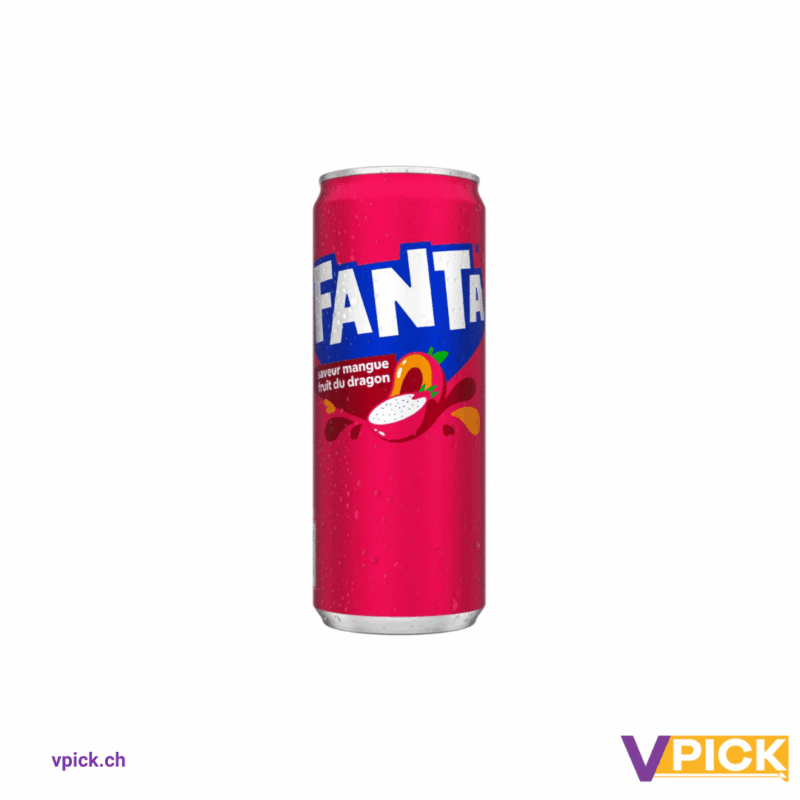 Fanta - Saveur Mangue & Fruit du Dragon 330ml
